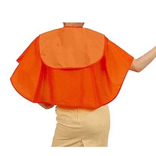 ワコウ ダブルケープ 袖無 オレンジ