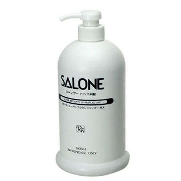 ラインハルト サローネ スーパーブラウンシャンプーMX　ポンプ  1L