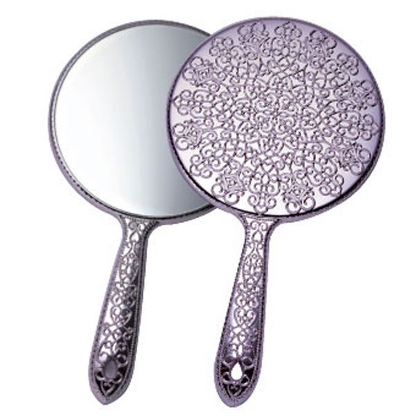 リビエール Y-13 メッキハンドミラーL ピンク