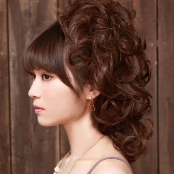 プリシラ Vo-68 グラマラスカール TMB(マロンブラウン)