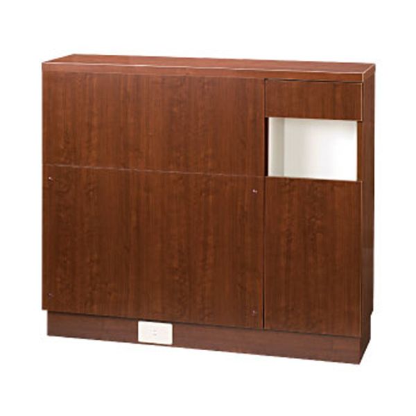 木製シャンプーユニット本体 ウォールナット【送料込み】