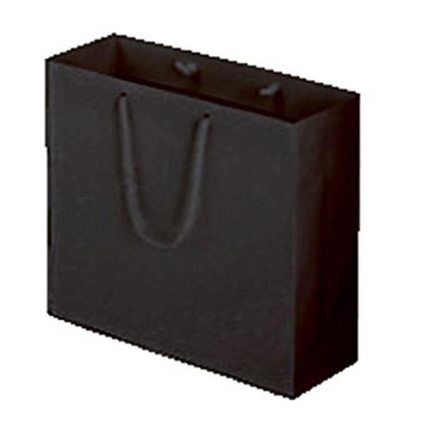 マットコート手提げ袋 10枚入 M(ブラック )