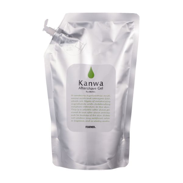 フェザー アフターシェーブジェル緩和  レフィル 500g
