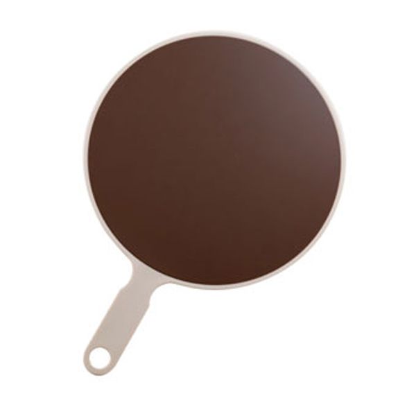 Y-55 スーパージャンボ ハンドミラー ブラウン