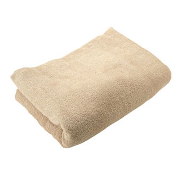 ベッドタオル (1枚) キャメル