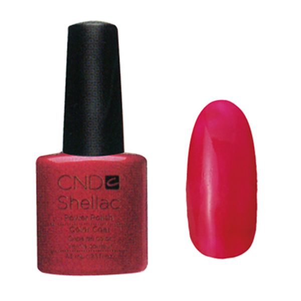 CND シェラック UVカラーコート 509 レッドバロネス 7.3ml