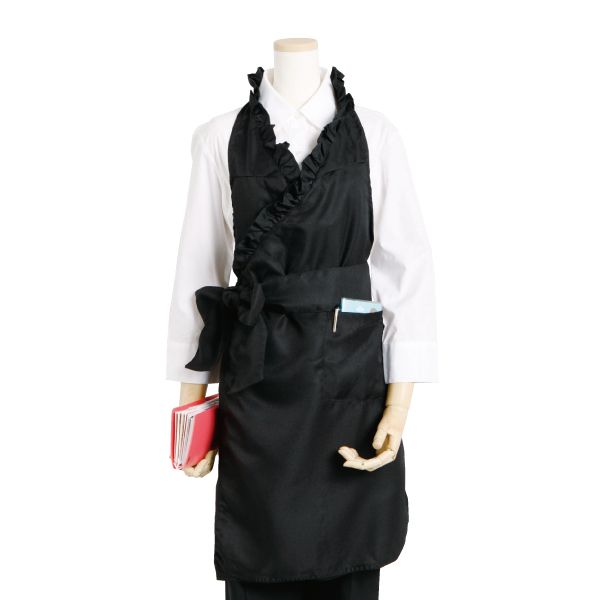 ネイルガーデン フリルエプロン ブラック