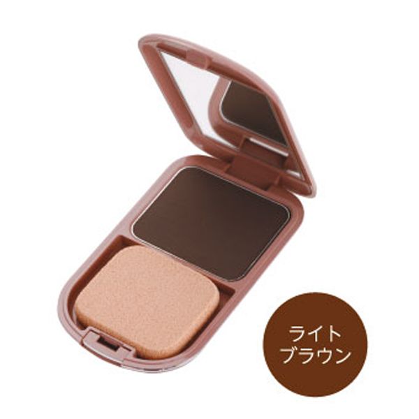イリヤ 彩ヘアファンデーション(パフ付) ライトブラウン レフィル 13g