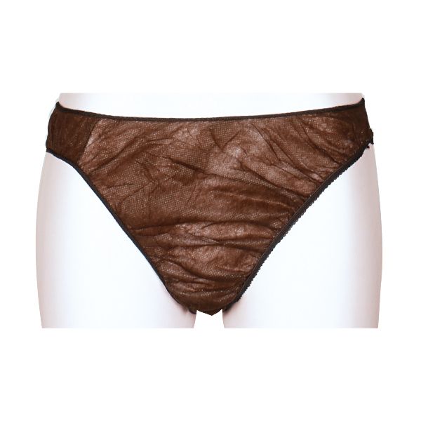 ペーパーショーツ ブラウン 100枚入