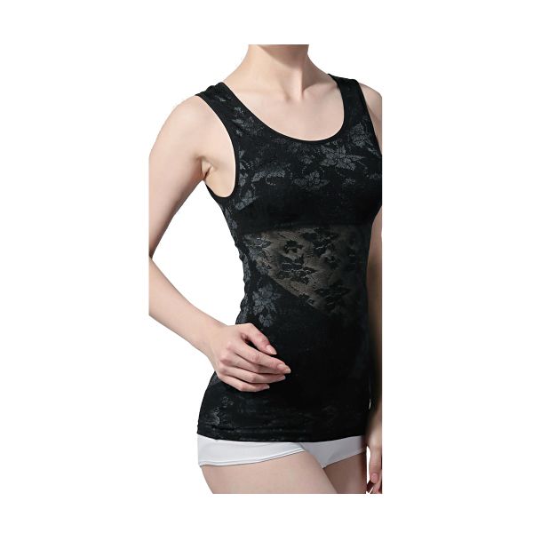 ドレスアップ姿勢フィットインナー M～L ブラック