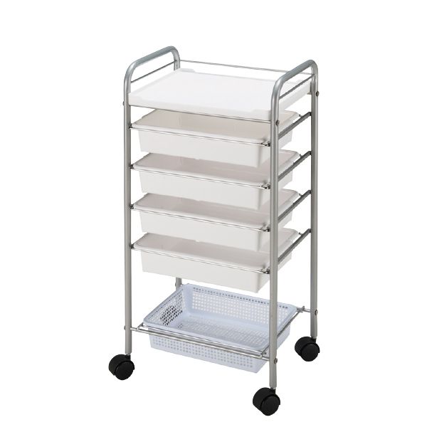 NW-77 収納ワゴン ホワイト