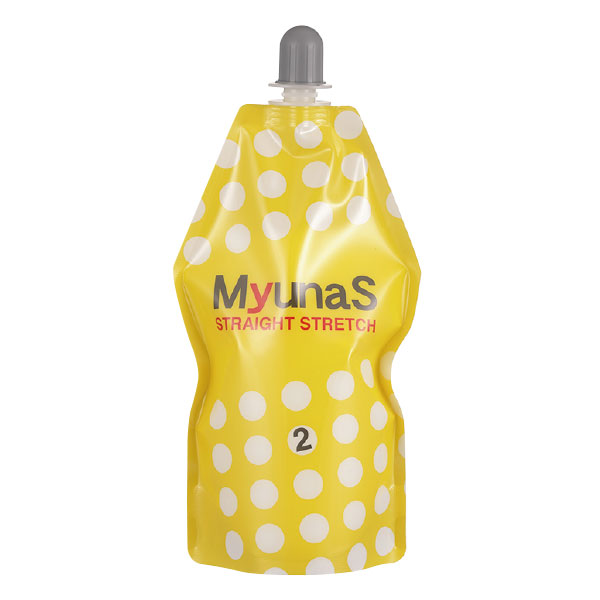 ミュナス ストレート ストレッチ 共通2剤 400g