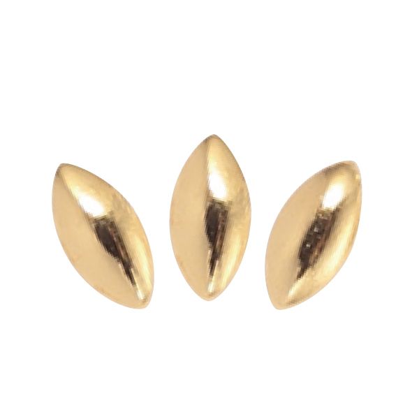 ピアドラ リーフ ゴールド 3mm