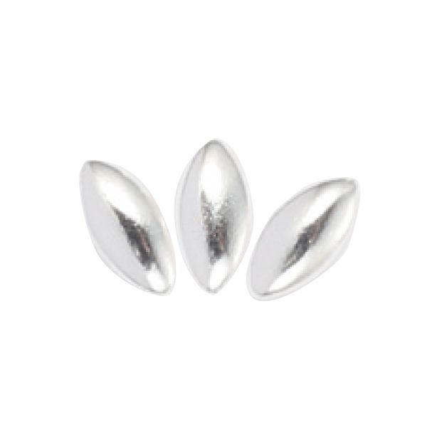 ピアドラ リーフ シルバー 3mm