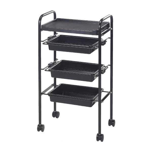 RC-40 ワゴン 4段 ブラック