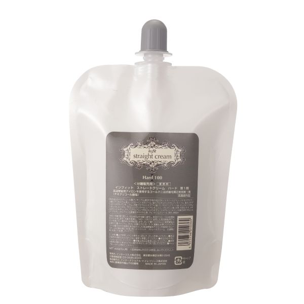 インターコスメ インフィット ストレートクリーム ハード 1剤  400g