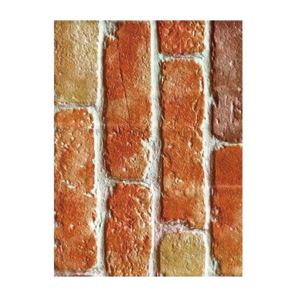 ロングデコレーション粘着シート 赤レンガ調