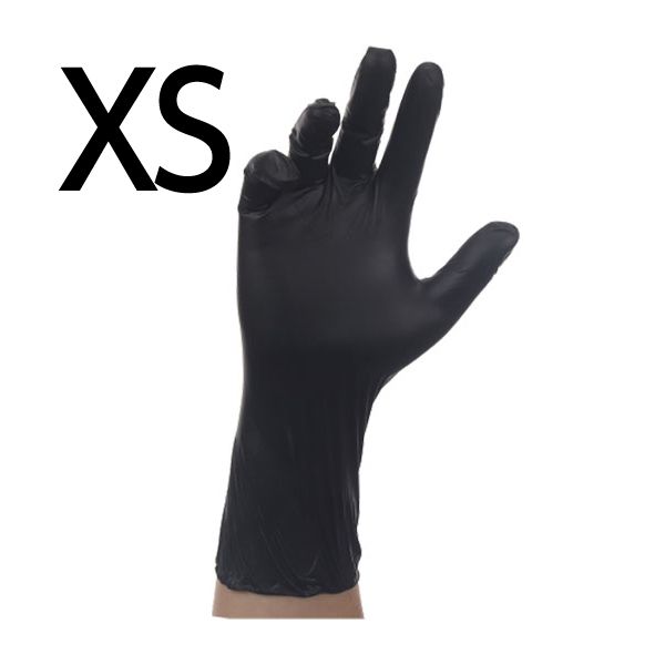 MANA V Black グローブ 50枚入  XS