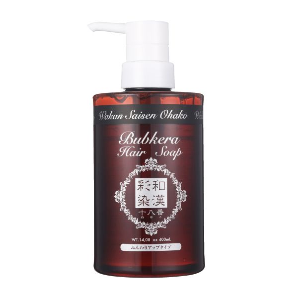 日本グランデックス 和漢彩染 十八番 バブケラヘアソープ  400ml