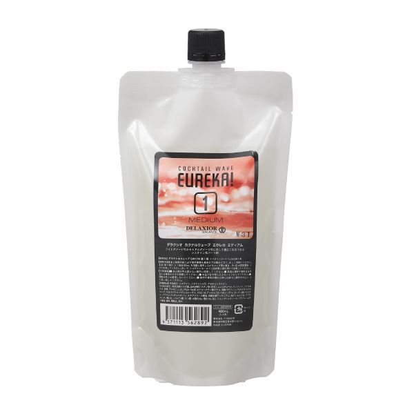 千代田化学 デラクシオ カクテルウェーブ エウレカ ミディアム 1剤  400ml