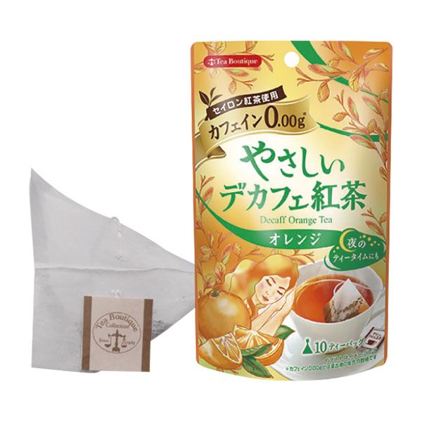 ＊やさしいデカフェ紅茶 オレンジ  12g(1.2g×10包)