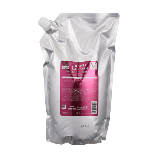 ミルボン グランドリンケージ ヴェロアリュクスシャンプー レフィル1.8L