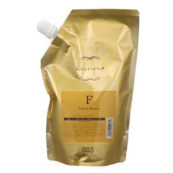 ナンバースリー ミュリアム ゴールドシャンプーF レフィル500ml
