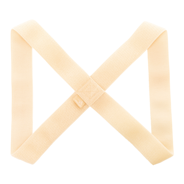 薄型たすき掛け姿勢ベルト ベージュ