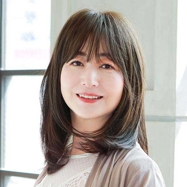 プリシラ 五分ウイッグ ニュアンスストレート GB-01 TDB(ダークブラウン)