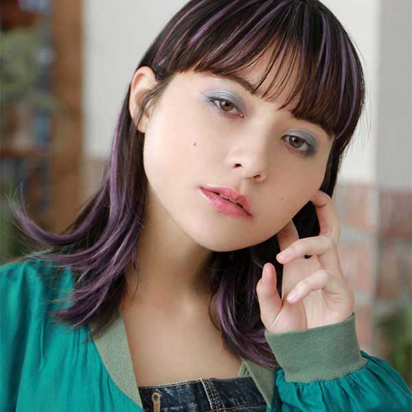 プリシラ めちゃ楽 インナーエクステ IX-01 BK-CTDV(ダークバイオレット)