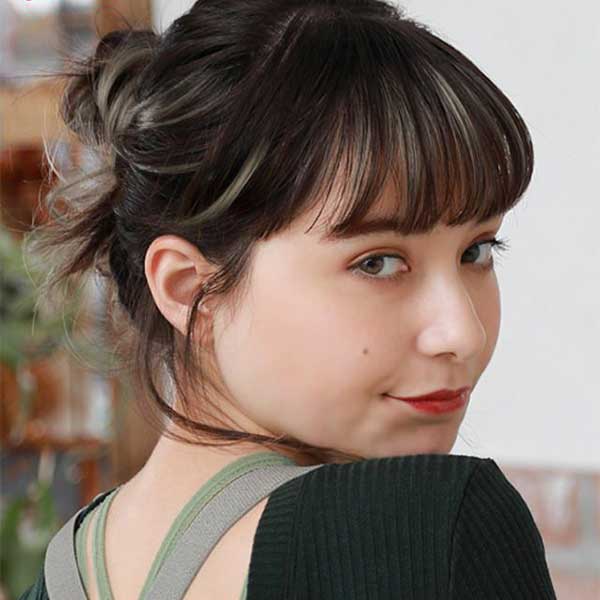 プリシラ めちゃ楽 インナーエクステ IX-01 BK-CTOG(オリーブグレイ)