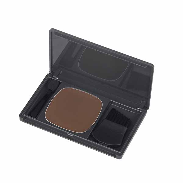 アモロス 黒彩 ヘアファンデーション ライトブラウン 8g(ケース・ブラシ・チップ付)