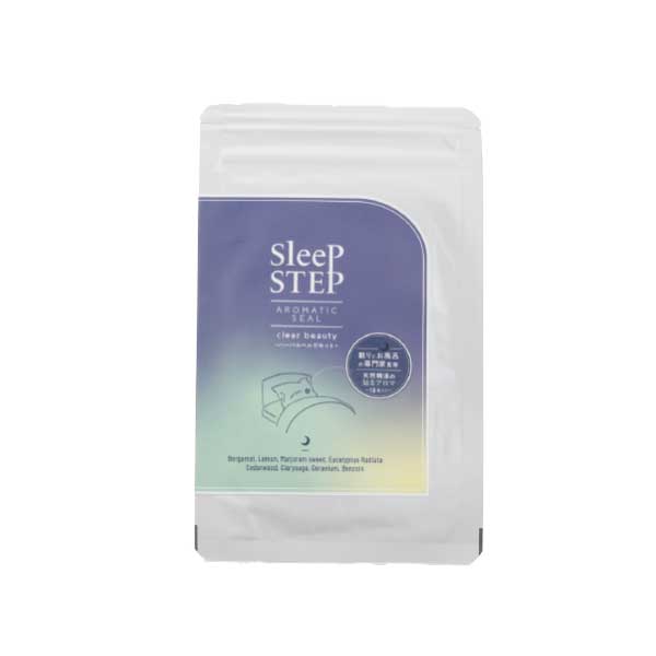 スリープステップ アロマティックシール クリアビューティー 18枚