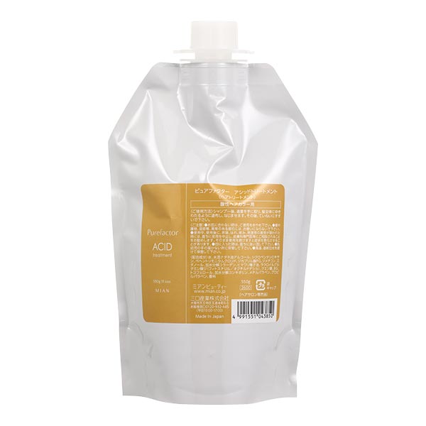 ミアンビューティー ピュアファクター アシッドトリートメント レフィル550g