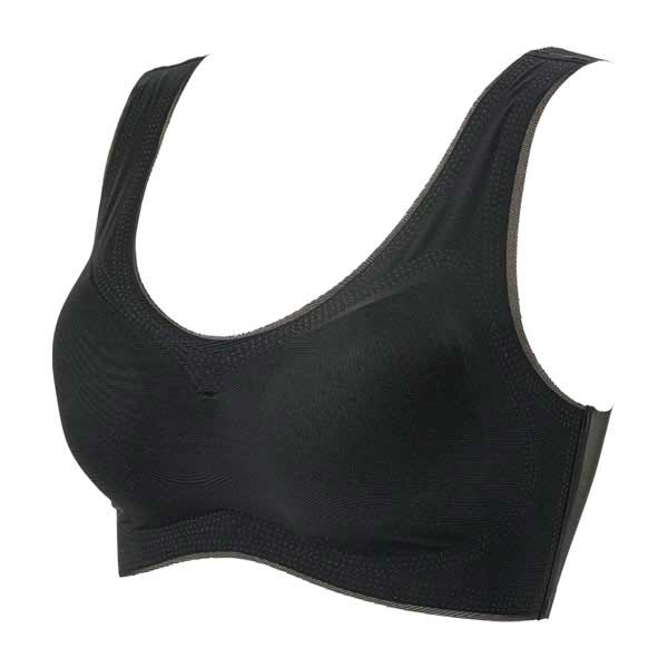 極薄エアースルーブラ ブラック M-L