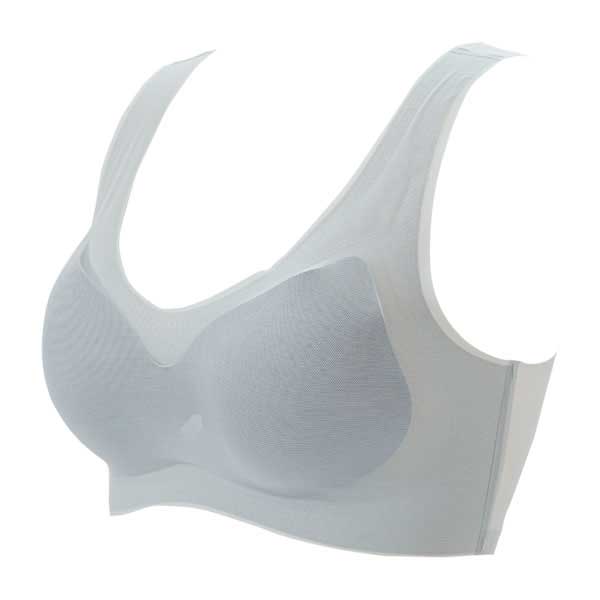 極薄エアースルーブラ グレー L-LL