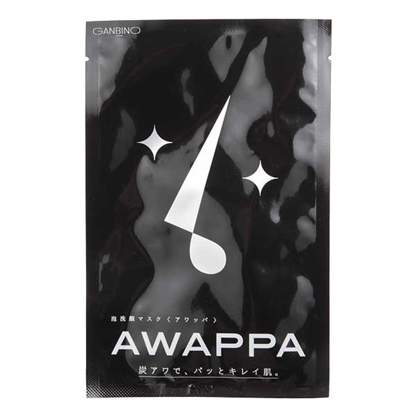 AWAPPA(アワッパ) 炭泡洗顔マスク 5枚入