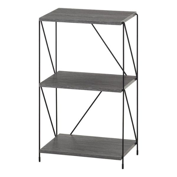 EZBOワイヤーラック3段 40幅 GY グレー