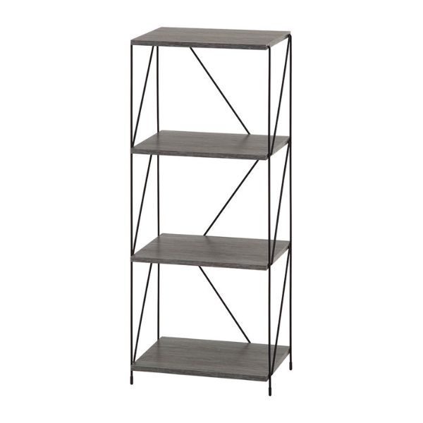 EZBOワイヤーラック4段 40幅 GY グレー