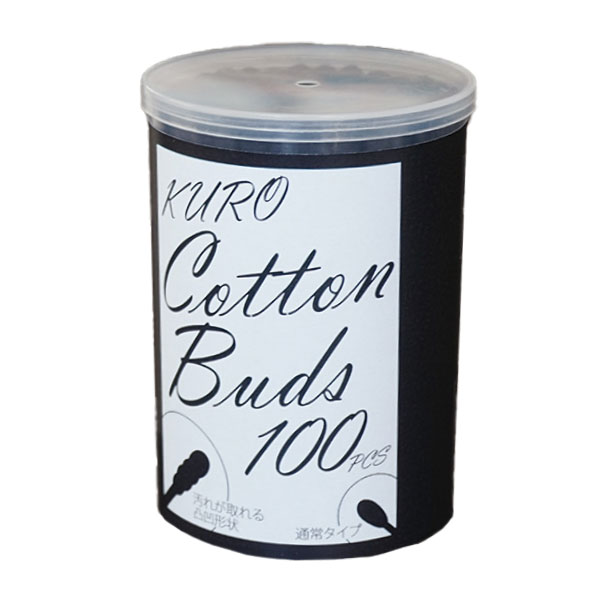 黒綿棒(100本入)（12セット）