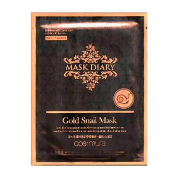 cos:mura マスクダイヤリー ゴールドスネイル 1枚入(23g)