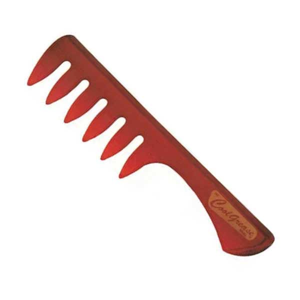 阪本高生堂 グリースバーバーコーム 茶