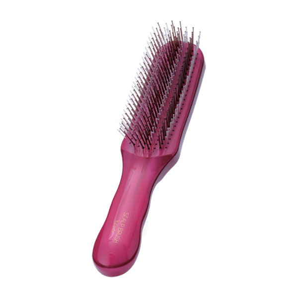 スカルプブラシ キレイニ レギュラーソフト ローズピンク