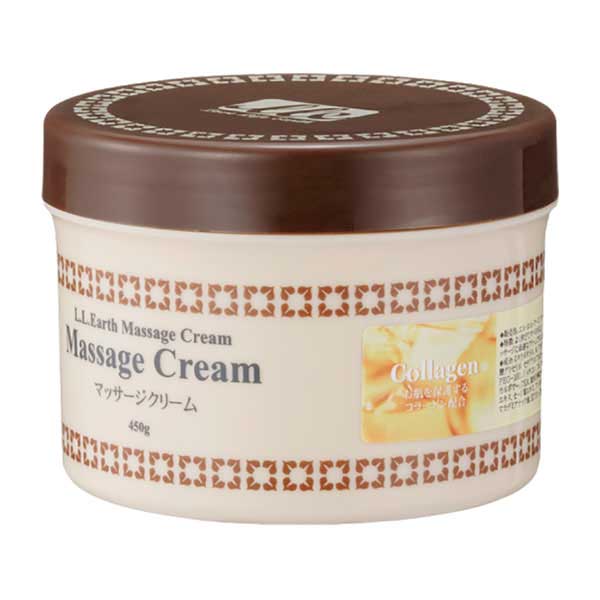 LLE ミネラルマッサージクリーム コラーゲン 450g
