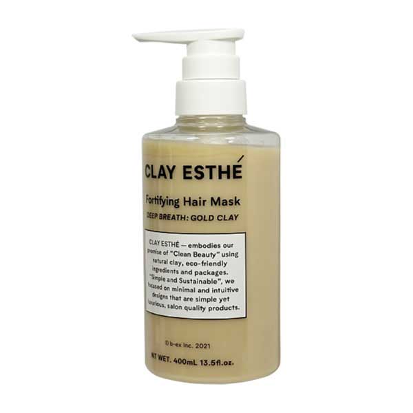 b-ex(ビーエックス) クレイエステ フォーティファイング ヘアマスク ゴールドクレイ 400g