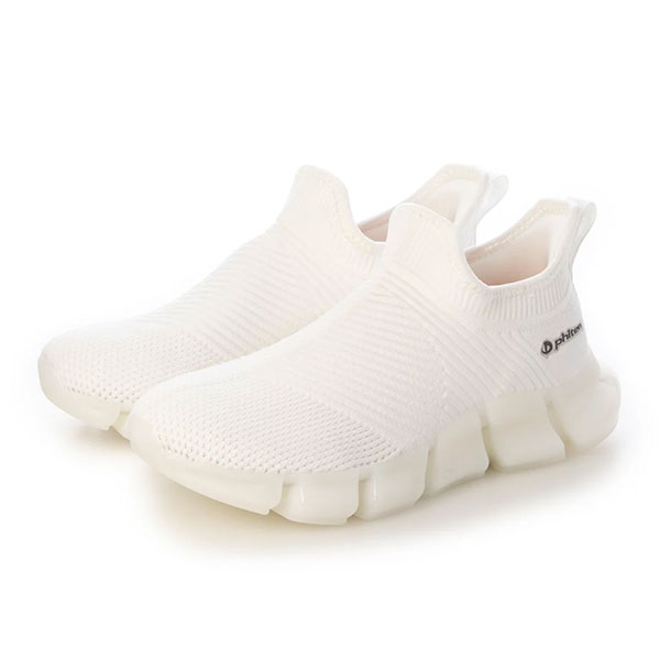 ファイテン スニーカー PHL-004 アイボリー 25