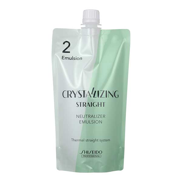 資生堂 クリスタライジングストレート ニュートラライザー エマルジョンn 2剤 400g