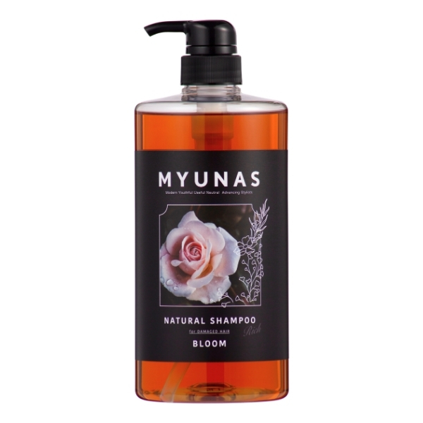 ミュナス ナチュラルシャンプーリッチ ブルーム 1L （初回限定価格）