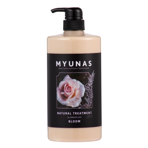 ミュナス ナチュラルトリートメントリッチ ブルーム 1L （初回限定価格）