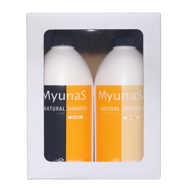ミュナス ナチュラルシャンプー&トリートメントセット OR（包装費用は別途90円いただきます）